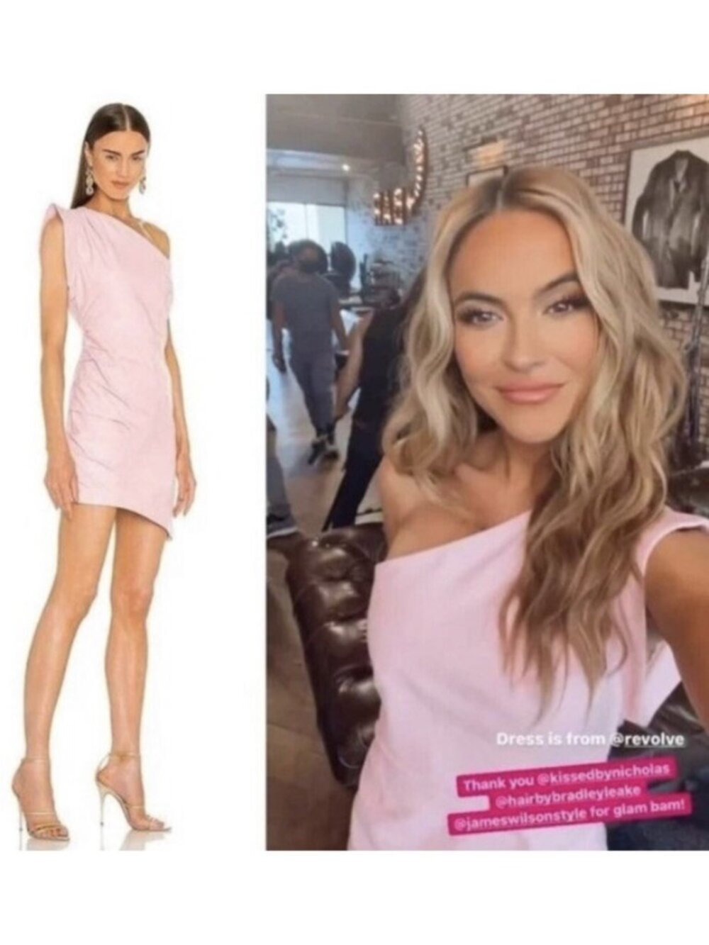 LAMARQUE X REVOLVE Corey Mini Dress Orchid Pink